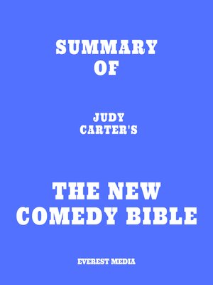 cover image of Summary of Judy Carter's the NEW Comedy Bible